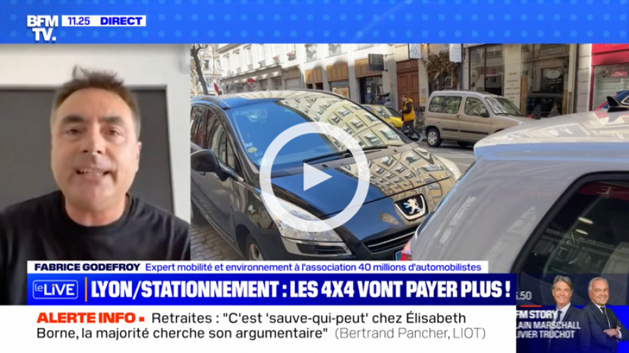 Le stationnement des SUV va couter plus cher à Lyon