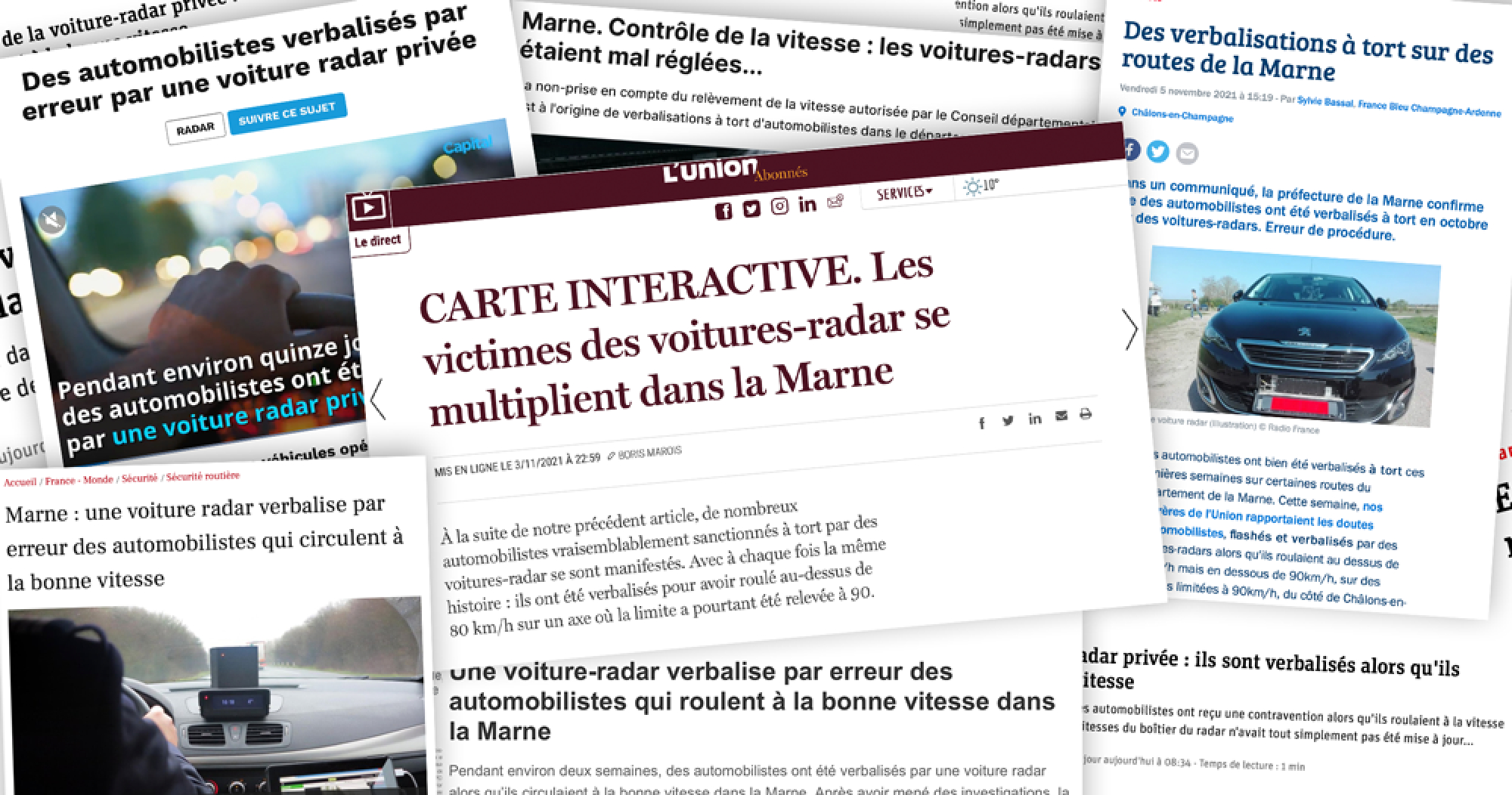 Voitures-radars privées : des centaines d’automobilistes verbalisés à tort dans la Marne