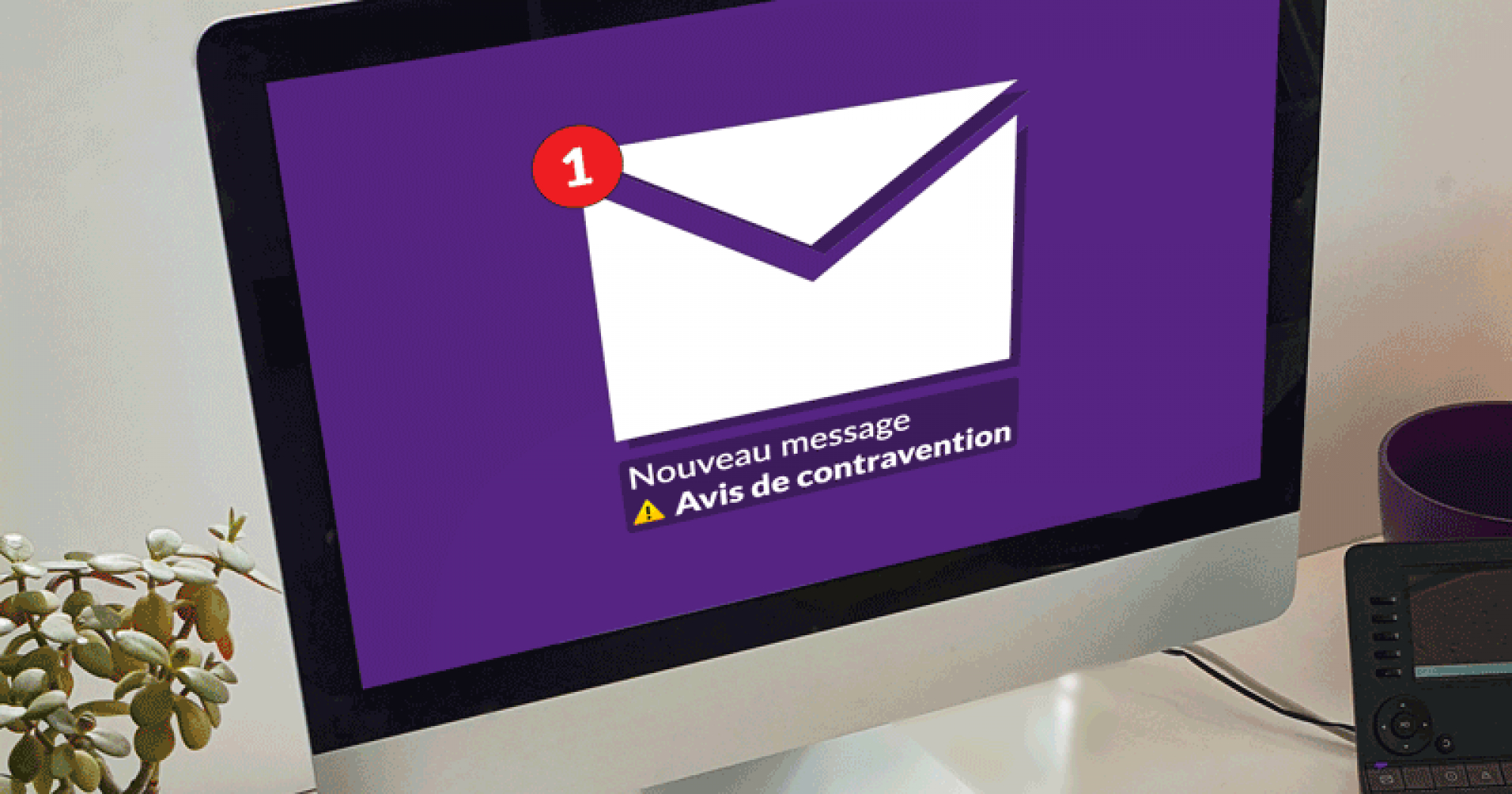 Recevoir une amende par e-mail, c&#039;est possible !
