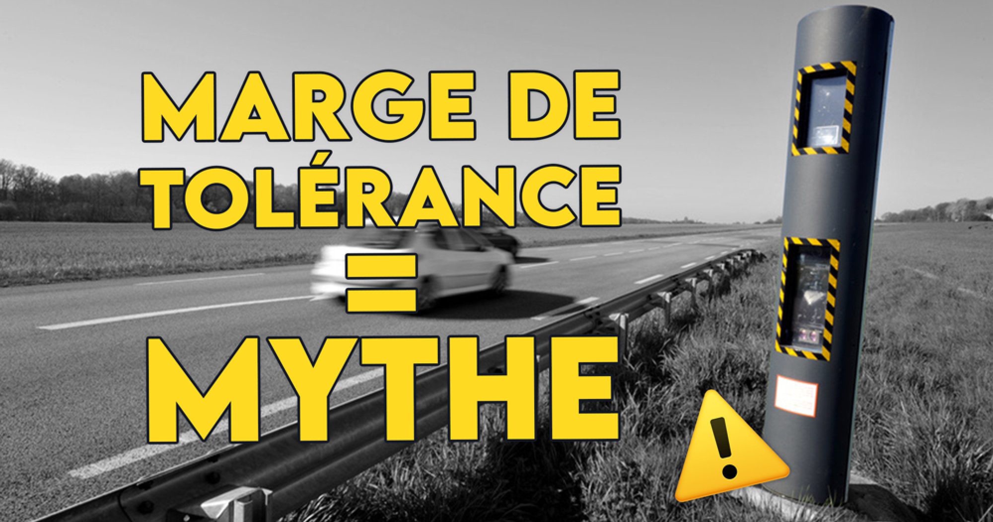 Radars : en finir avec le mythe de la marge de tolérance