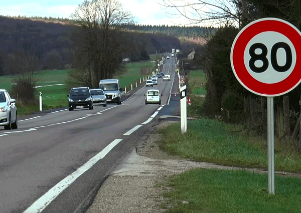 80km/h : stop à l’entêtement du Gouvernement !