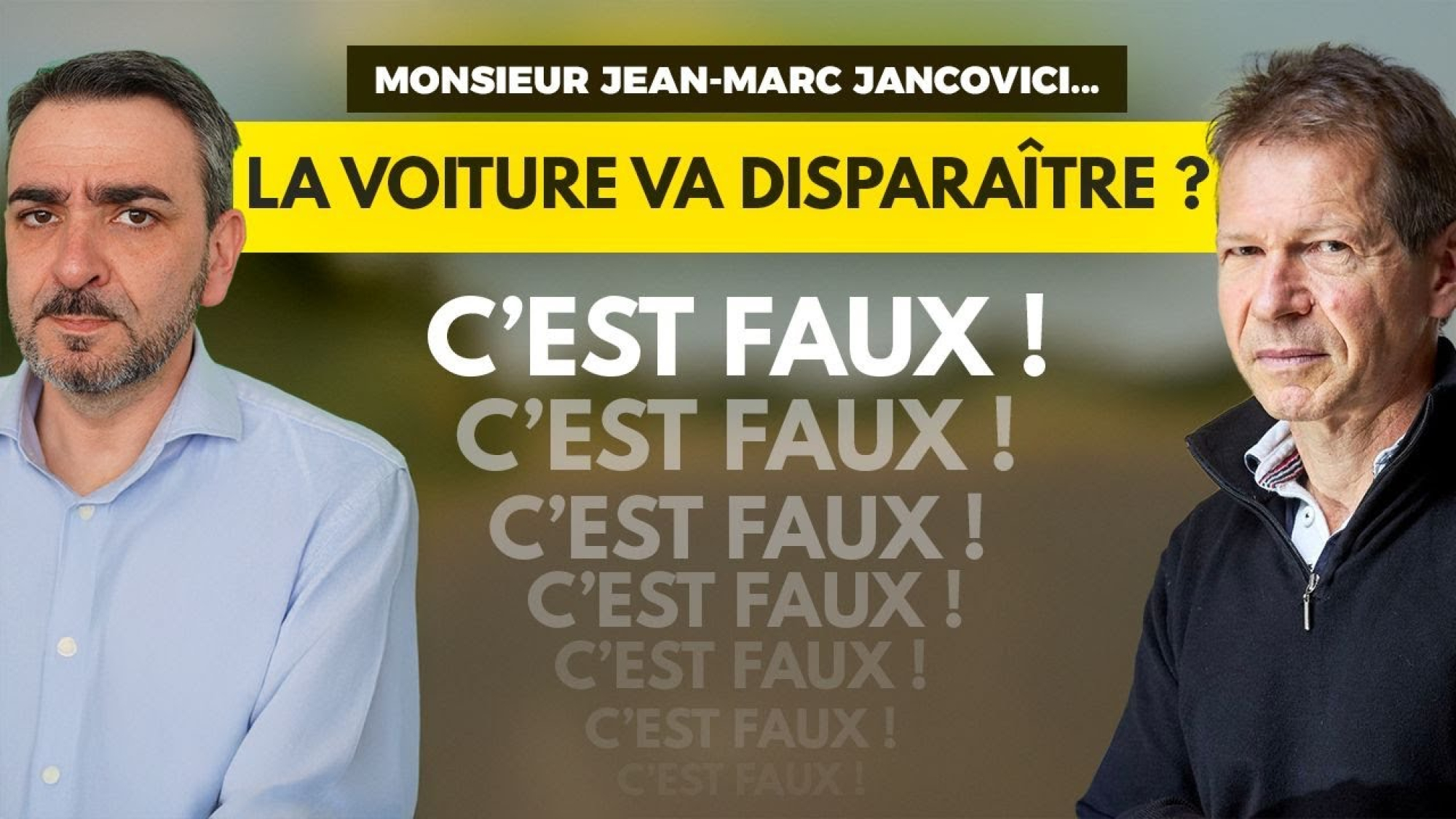 Lettre ouverte : NON, LA VOITURE N&#039;EST PAS PRÊTE DE DISPARAÎTRE, MONSIEUR JANCOVICI !