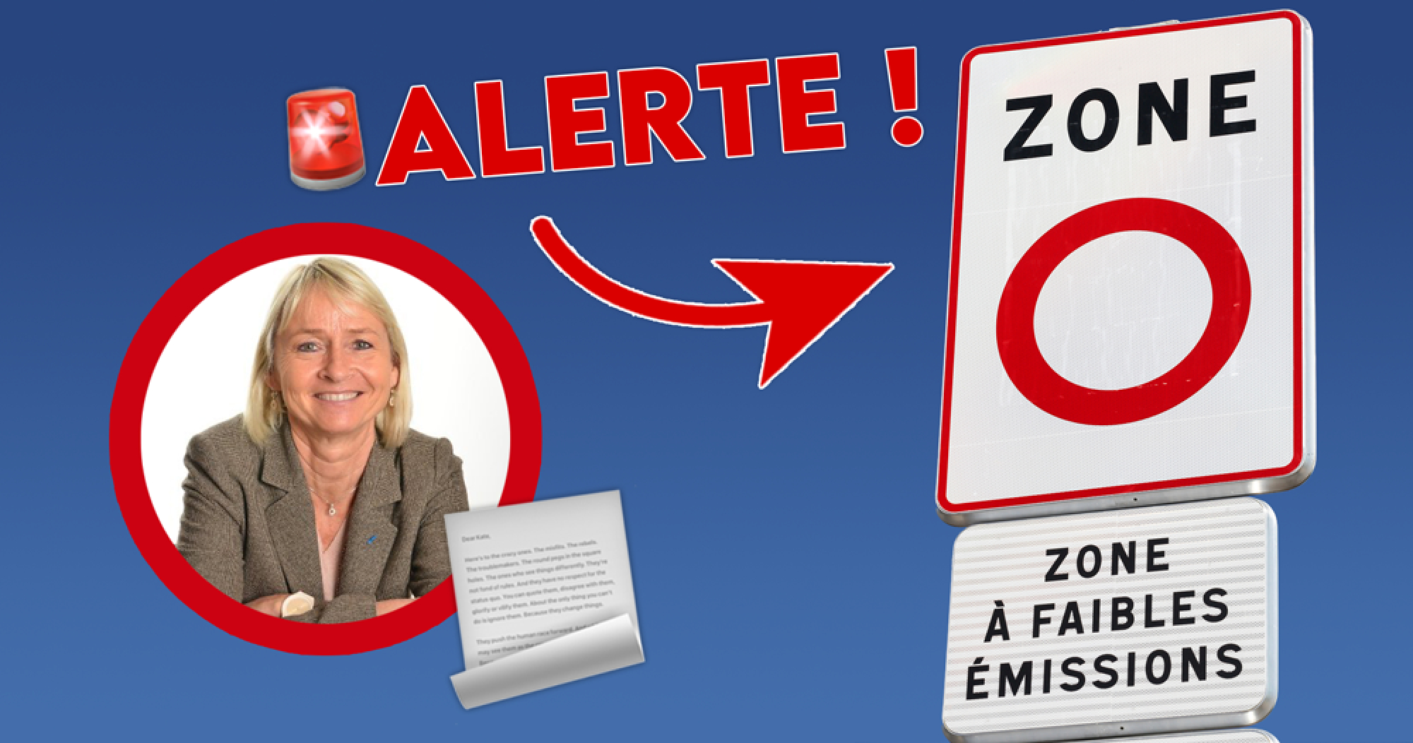 Une Sénatrice alerte sur le couac annoncé autour des ZFE