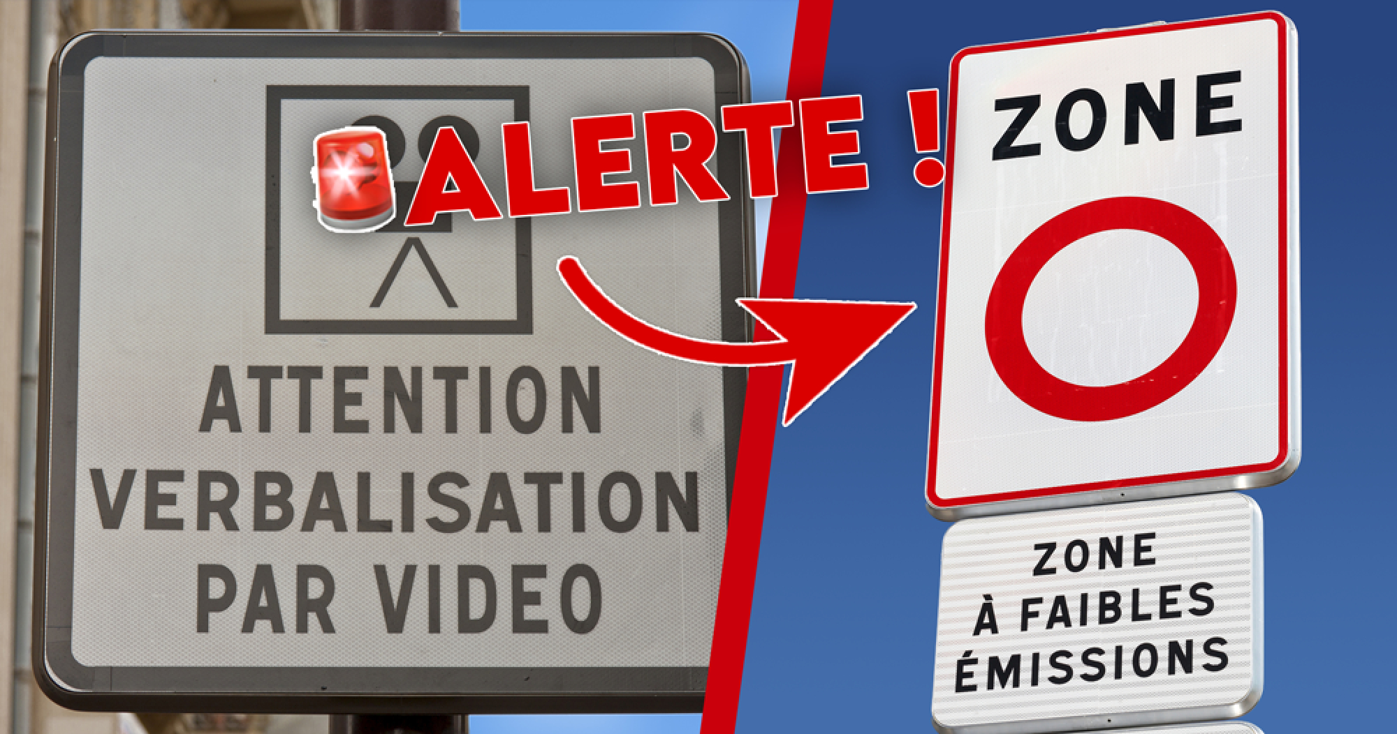 Alerte rouge : le Gouvernement annonce officiellement la verbalisation automatique dans les ZFE pour 2024